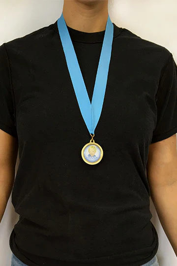 Round Insert Medal - Image 4